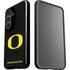 University of Oregon Ducks Black Gradient Galaxy S24 Impact Case